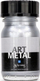 Bojë dekorative Schjerning Color Varnish Art Metal 5105, 30ml, gri metalike