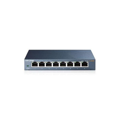 Switch rrjeti TP-Link TL-SG108, 8 porta Gigabit, 10/100/1000Mbps
