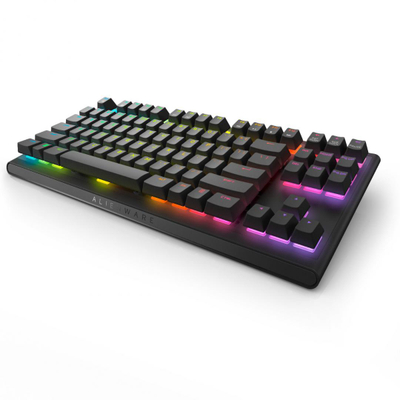 Tastierë gaming Alienware AW420K, mekanike Cherry MX Red, USB, e zezë