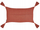 Set jastëkësh dekorativë Beliani VALVARIA, pambuk, 30 x 50 cm, të kuq