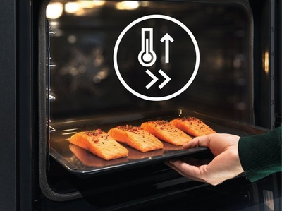 Furrë e integrume Electrolux CombiQuick 800 EVL8E08Z, ajër i nxehtë me mikrovalë, panel me prekje, e zezë