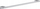 Shufër peshqiri Hansgrohe AddStoris, 24", metal, krom