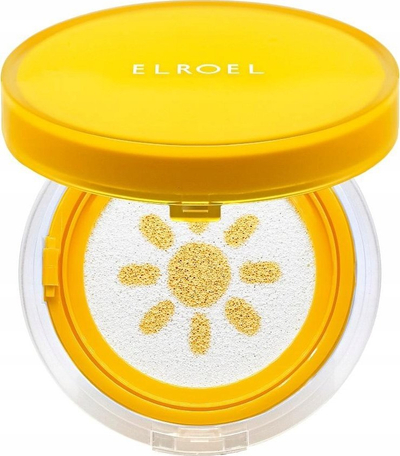 Krem dielli fytyre Elroel Pang Pang Yellow Sun Cushion Plus, SPF50+, 15 g