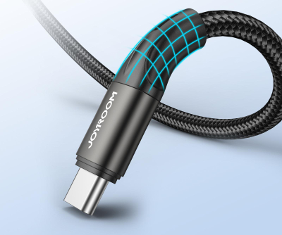 Kabllo USB C Joyroom N1 60, 60W, 2m, e zezë