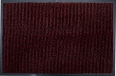 Влезна патосница DOORMAT, апсорбирачка, со гума, 60x90 cm, сива