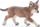 Figurë lodër PAPO Wild Animal Kingdom Wolf, PVC, e pikturuar me dorë, shumëngjyrëshe