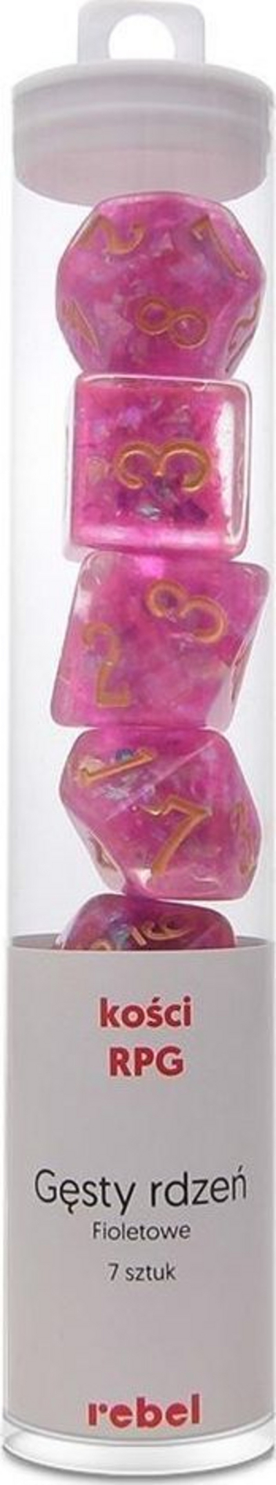 Set zare Rebel RPG Dense Core, 7 zare, lejla
