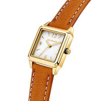 Orë dore për femra Trussardi T-Form R2451173501, e kaftë