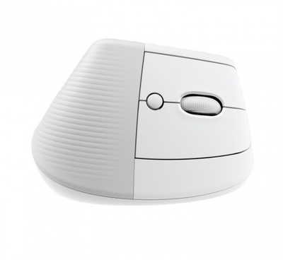 Maus Logitech Lift for Mac, i bardhë