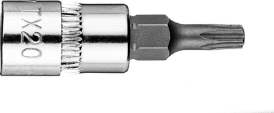 Bit Torx Neo TX20, 37mm, 1/4", çelik krom vanadium