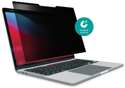 Filtër privatësie për laptop eSTUFF GLBM16351225, magnetik, 15.6", i zi mat