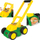 Lodër kositëse bari TOMY John Deere, me zëra, jeshile e verdhë