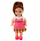 Set lodrash LEAN Toys Mini Doll, kukull me dy qenushë, aksesorë