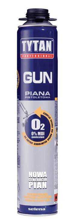 Pistolet shkume O2 Tytan Professional,  750ml