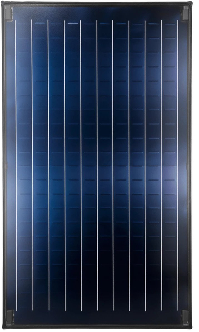Panel diellor termik Viessmann FKC 2S, kolektor vertikal, me kornizë të zezë