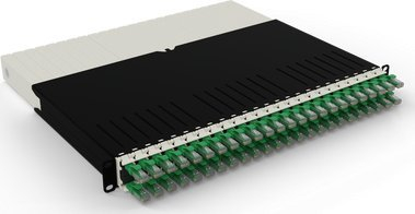 Менаџер за кабли PATCHBOX .one, 8RU, UTP Cat.6a, зелен