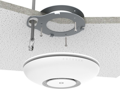 Access point MikroTik cAP ac, dual band, PoE, i bardhë