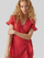 Fustan VERO MODA VMHENNA Regular Fit, i kuq
