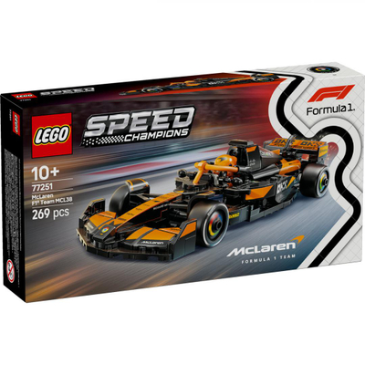 Set LEGO McLaren F1 Team MCL38 Race Car, model ndërtimi, 10+