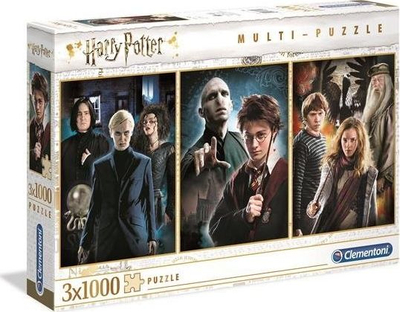 Lojë Puzzle Clementoni Harry Potter, 3x1000 pjesë