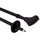 Shkopinj Nordic Walking Enero EVO Pro, alumini, teleskopik 67‑135 cm, të zinj mat