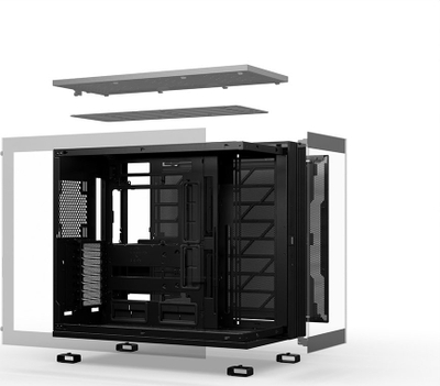 Куќиште за компјутер Be Quiet! Light Base 900 DX, Full Tower, ARGB, црно
