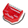 Ndërprerës smart Shelly Qubino Wave 1PM, 16A, AC 110–240V DC 24–30V, i kuq