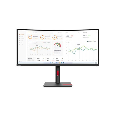 Monitor Lenovo ThinkVision T34w-30, 34", UWQHD 3440 x 1440, i zi