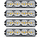 Set lampe strobe LED DA553, 30W, 12V, dritë portokalli