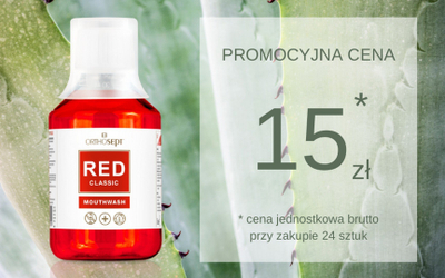 Оралeн раствор Orthosept Red Classic, 200 ml, 0.2% CHX