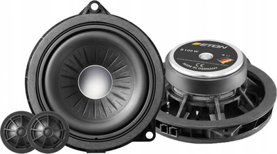 Sistem bokse për makinë Eton B100W, 50W, 4 Ohm, i zi