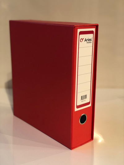 Regjistrator me kuti ARIES PREMIUM A4/80, i kuq