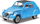 Blloqe ndërtimi Cobi Citroen 2CV Type AZ 1962 (24511), 82 elemente, kaltër