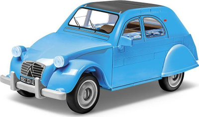 Blloqe ndërtimi Cobi Citroen 2CV Type AZ 1962 (24511), 82 elemente, kaltër