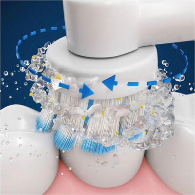 Furçë dhëmbësh elektrike Oral-B Genius X 2000, e bardhë