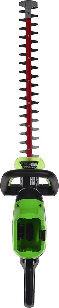 Gërshërë kopshti me bateri Greenworks GD60HT66, 60V, teh 66 cm, jeshile