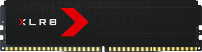 RAM меморија PNY XLR8 Pami DDR5, 16GB, 6000MHz, црна