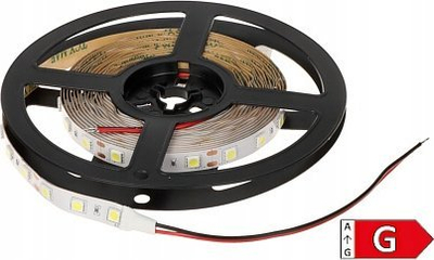 Shirit LED Delta LED60A, 5 m, 14.4W, 3000K, i bardhë i ngrohtë