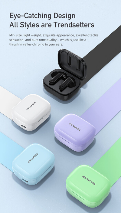 Kufje Me Bluetooth AWEI T36