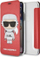 Kapak telefoni Karl Lagerfeld KLFLBKPXKSCORE, bookcase për iPhone X XS, lëkurë ekologjike, i kuq