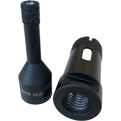 Frezë diamanti Samedia DBV-E D60 M14, 60mm, për qeramikë dhe gur, e zezë