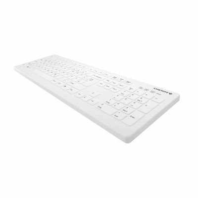 Tastierë CHERRY AK-C8112, wireless, e bardhë