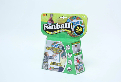 Top fryrëse për kalamaj Fanball Piłka Można, 28 cm, i bardhë për me e ngjyros vetë