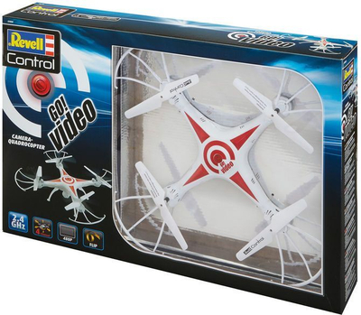Dron Revell RC Quadcopter GO!Video (337584), i bardhë