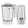 Blender Chefman Obliterator Travel Jar, i bardhë