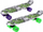 Skateboard Fish SP0576, 55 cm, me rrota LED, shumëngjyrësh
