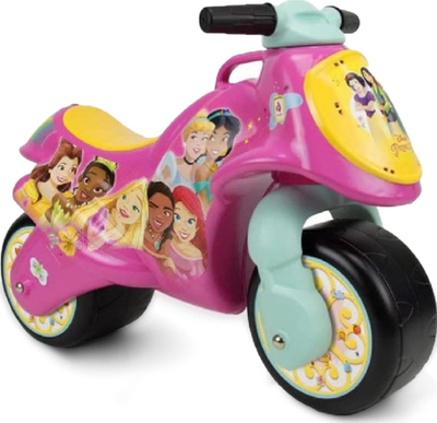 Motoçikletë ride on Injusa Disney Princess, plastike, për kalamaj 18m+, rozë