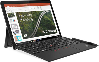 Laptop Lenovo, Intel Core i7-1160G7, 12.3", 16 GB RAM, SSD 1 TB, Windows 10 Pro, i zi