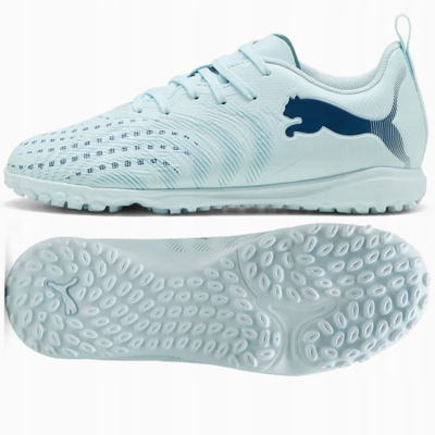 Këpucë futbolli fëmijësh Puma Future 9 Play TT Jr, nr 38, terren sintetik, blu e hapur
