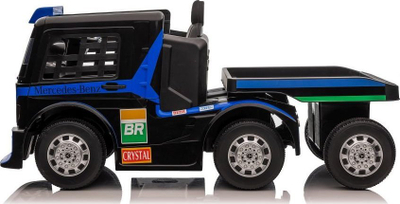 Makina elektrike për kalamoj Lean Cars Mercedes XMX622B, me gjysmë rimorkio, ekran LCD, navy blue